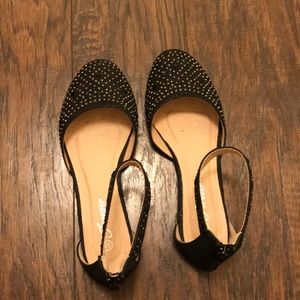 Sparkly/black shiny/ shoes